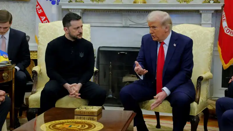 Trump ve Zelenski’den Kritik Görüşme: Amerika-Ukrayna İlişkileri Yeniden Mi Şekilleniyor?