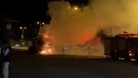 Zonguldak’ta Seyir Halinde TIR Yangını, Trafiği Durma Noktasına Getirdi