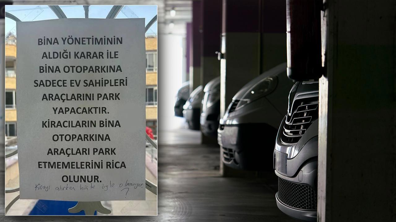 Kiracının Otopark Hakkı Yönetim Tarafından Tanınıyor