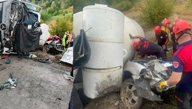 ** Beton Mikserinin Devrilmesi: Otomobildeki 1 Kişi Hayatını Kaybetti, 1 Kişi Yaralı!**
