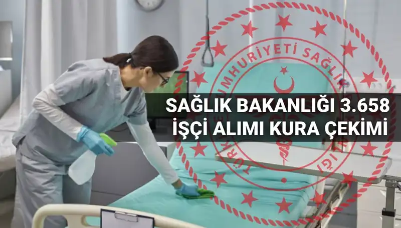 Sağlık Bakanlığı Kura Tarihi 2025: 3.658 İşçi Alımı İçin Geri Sayım Başladı!