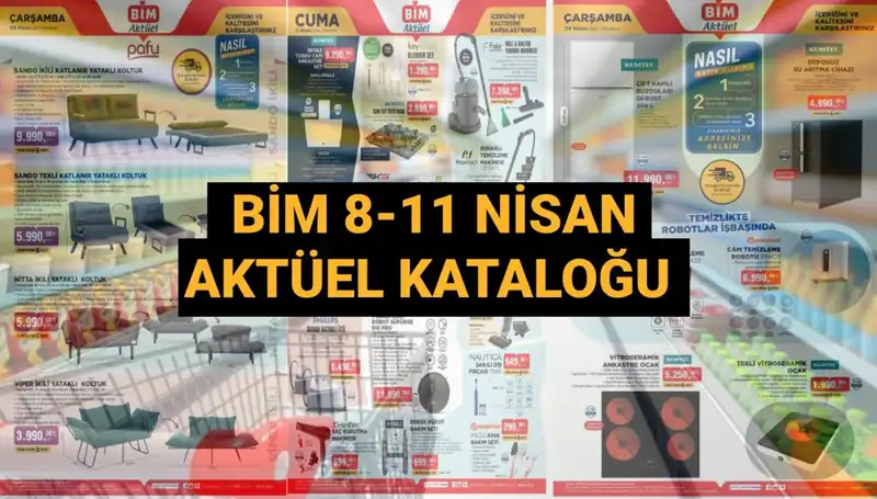 BİM 8-11 Nisan 2025 Aktüel Kataloğu ile İlgili Tüm Detaylar
