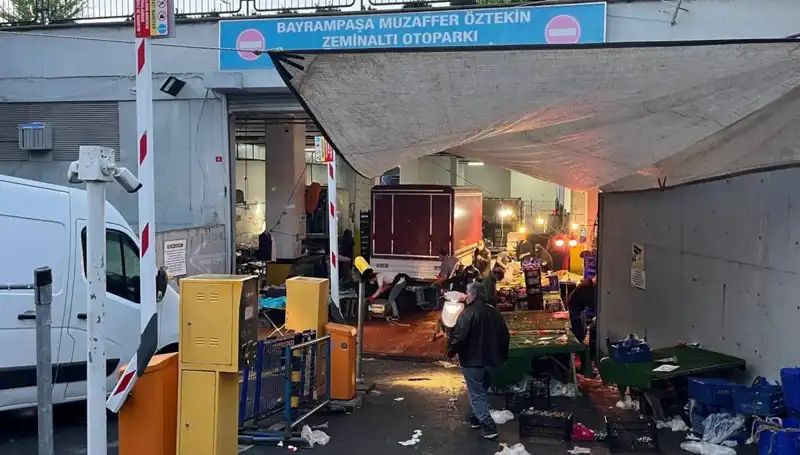 Biber Gazı Alarmı: Pazar Yerinde Koşuşturma ve Kaos Yaşandı